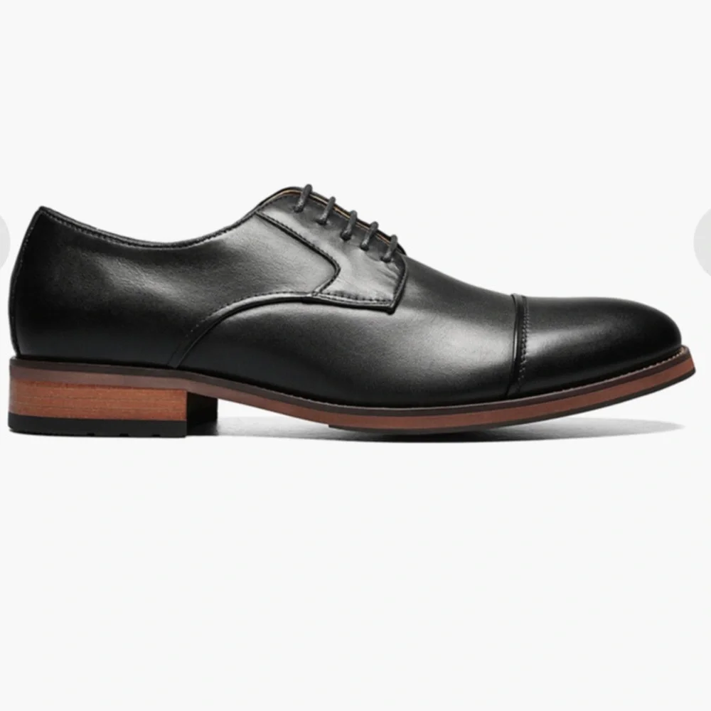 Florsheim SURGE- Classic Black Leather Men's‎ Dress Shoes